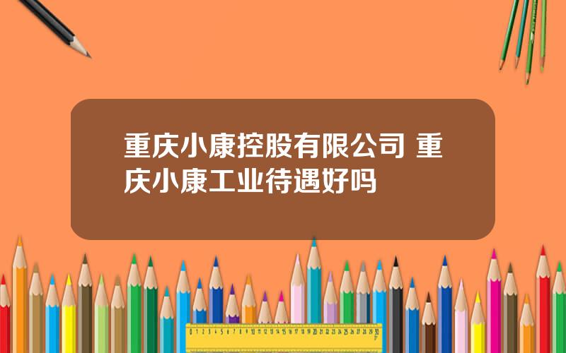 重庆小康控股有限公司 重庆小康工业待遇好吗